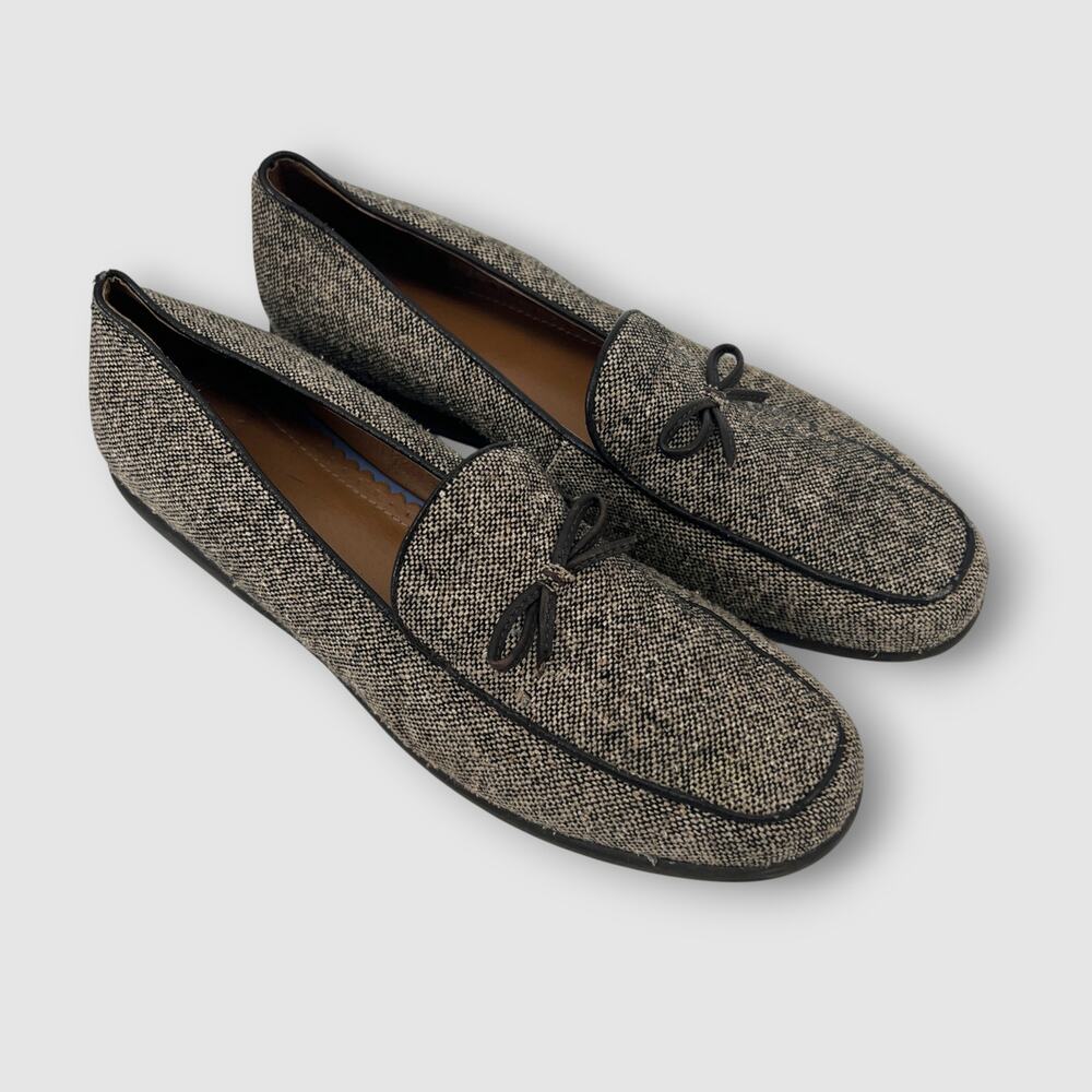 Vintage LL Bean Classic Tweed Slip-On Loafers Women’s Size 7